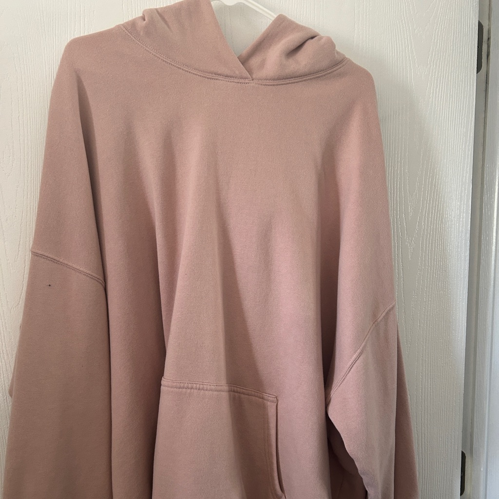 Hollister Soft Dusty Rose Hoodie Sweatshirt